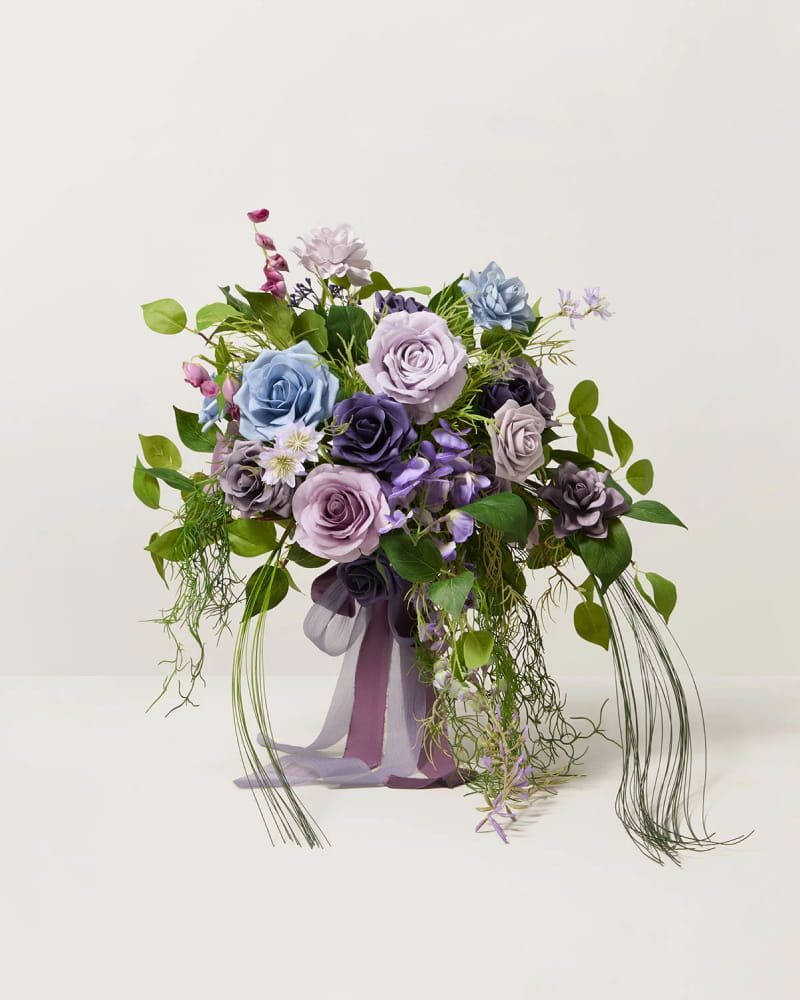 Ethereal Purple Dream Bridal Bouquet