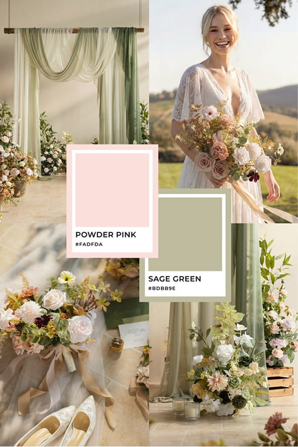 Blush Country Wedding
