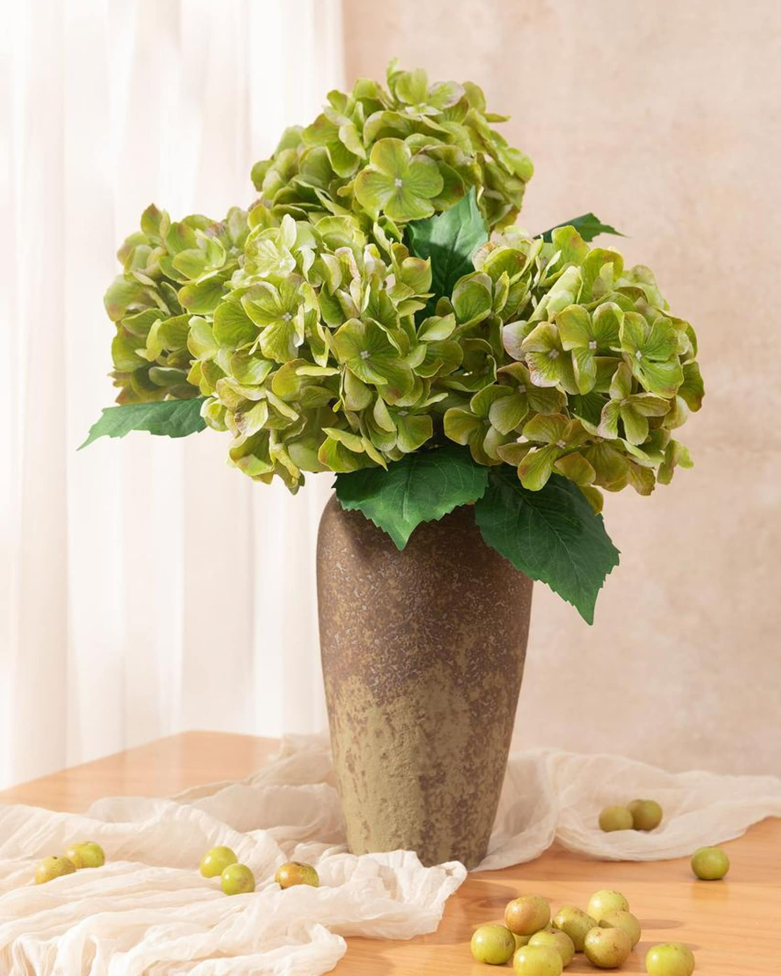 Hydrangeas with Stem - Kiwi Colada