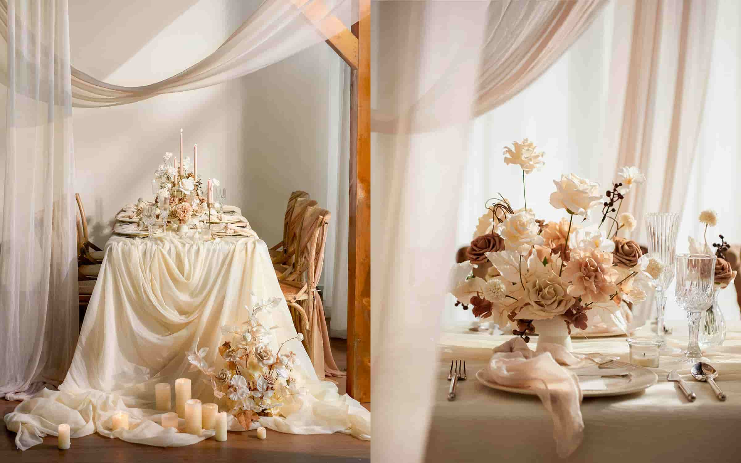 DIY Designer Flower Box in Modern Boho Elegance Wedding