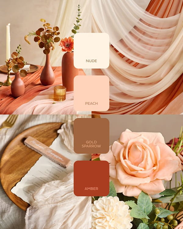 Sunset Terracotta Wedding