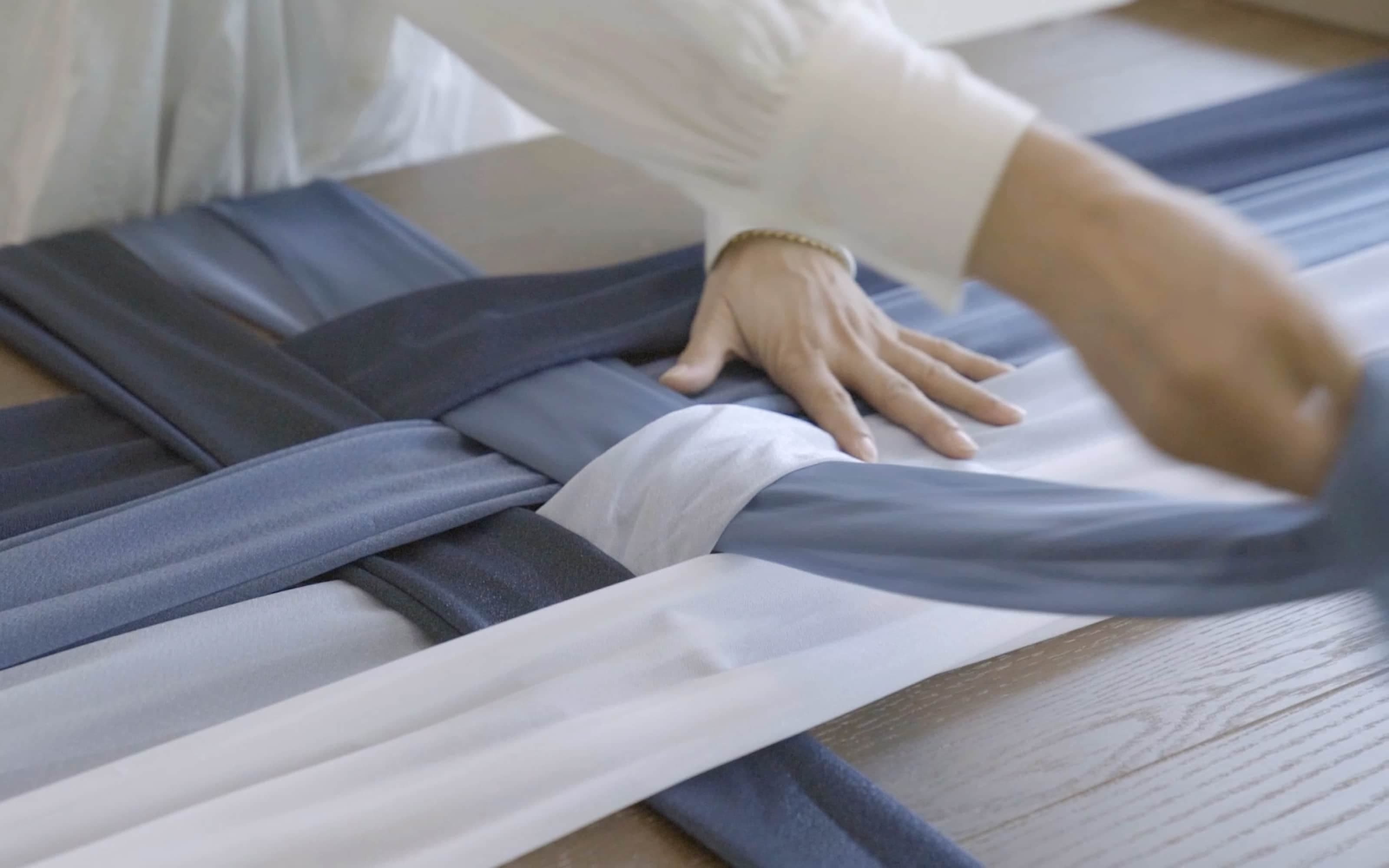 Weave Wedding Table Runner for Reception (Set of 8)