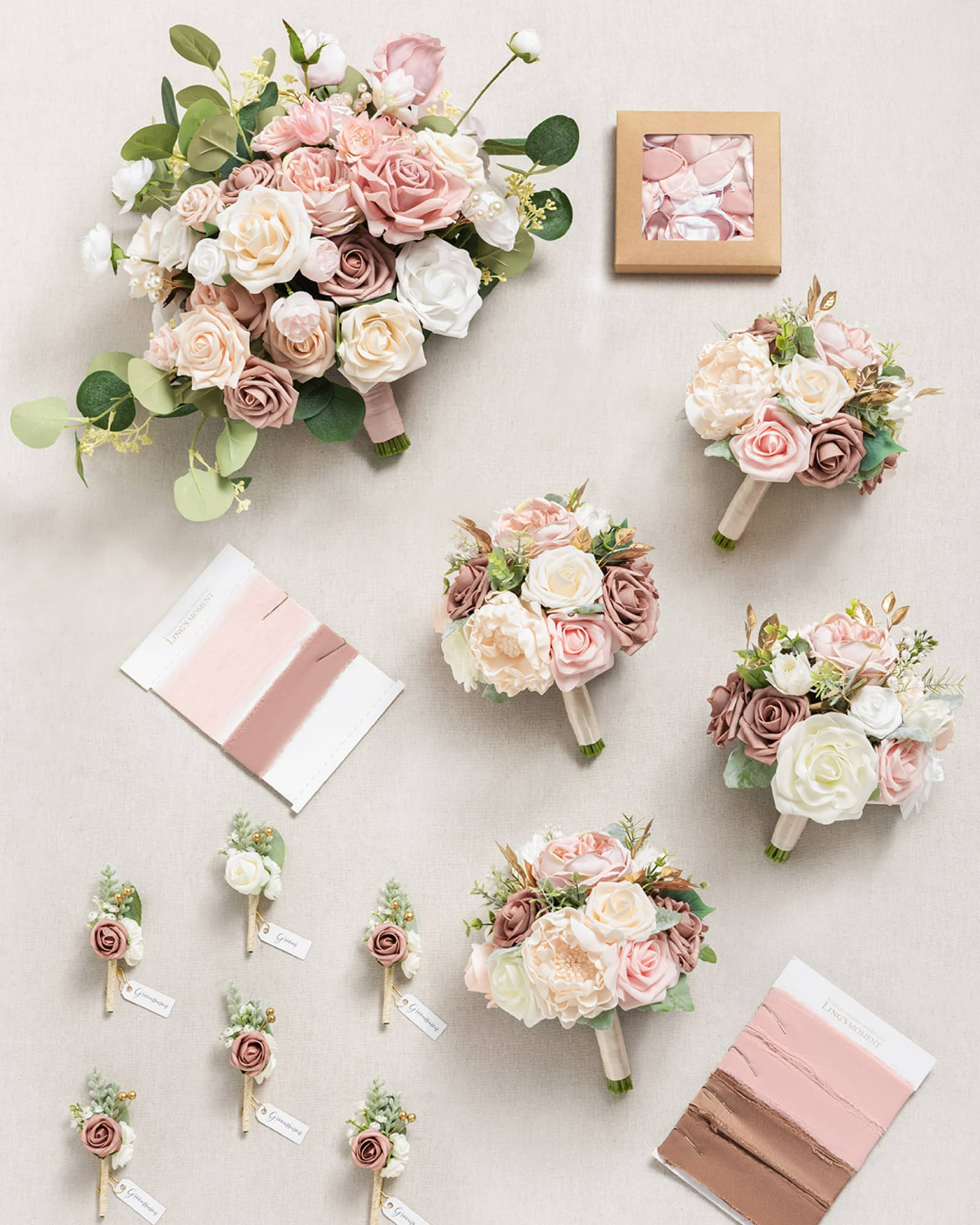 Dusty Rose and Cream Wedding