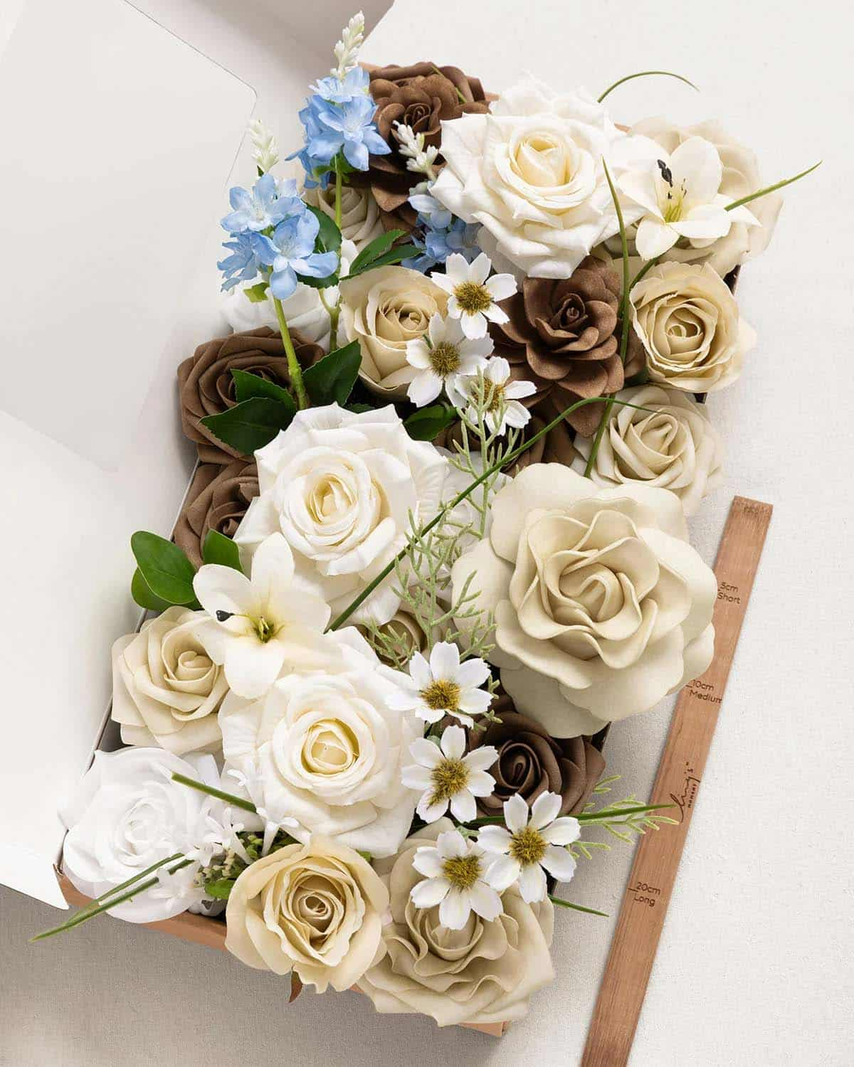 DIY Designer Flower Box in Elegant Provence Brown