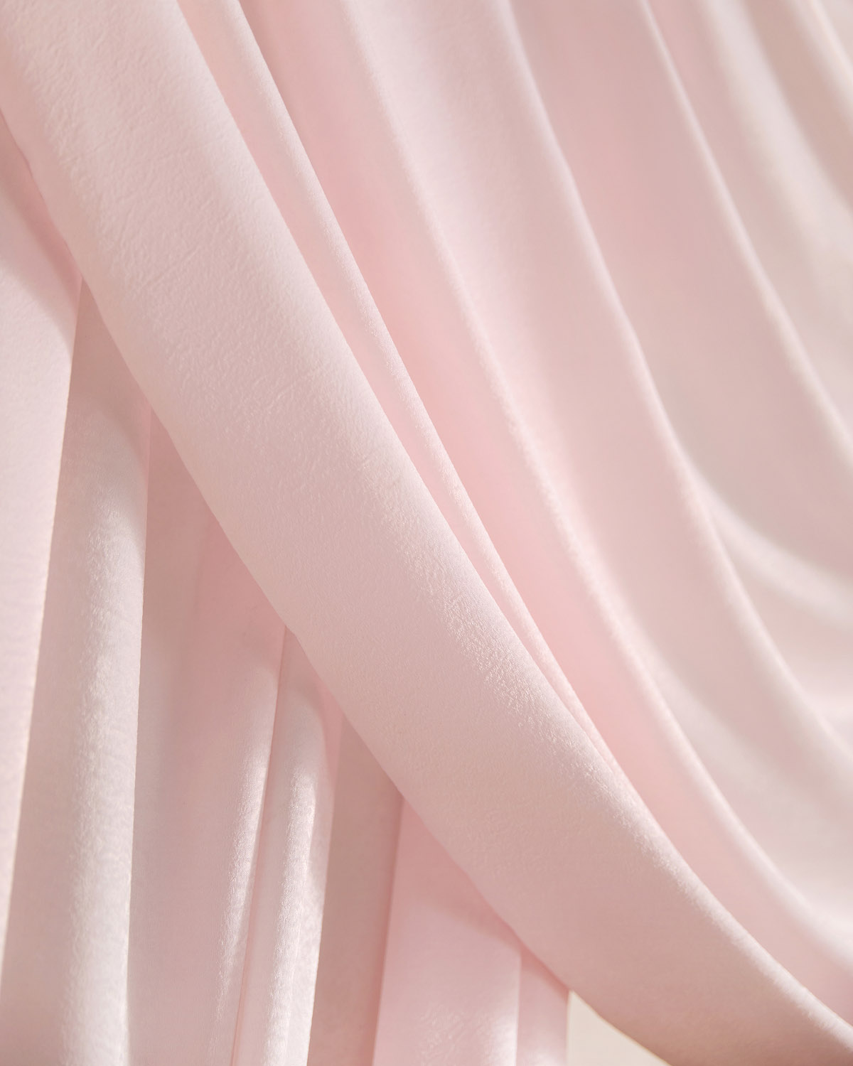Powder Pink Lyocell Velvet Tablecloth