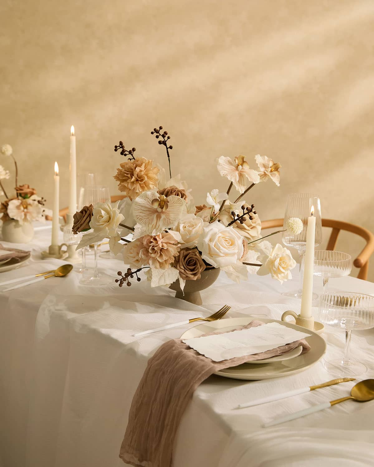 DIY Designer Flower Box in Modern Boho Elegance Wedding