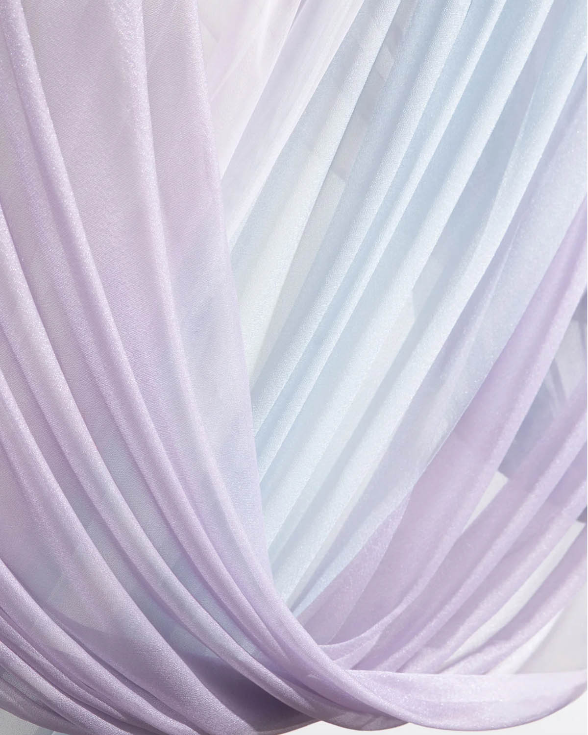 Ethereal Purple Flower Arch Decor