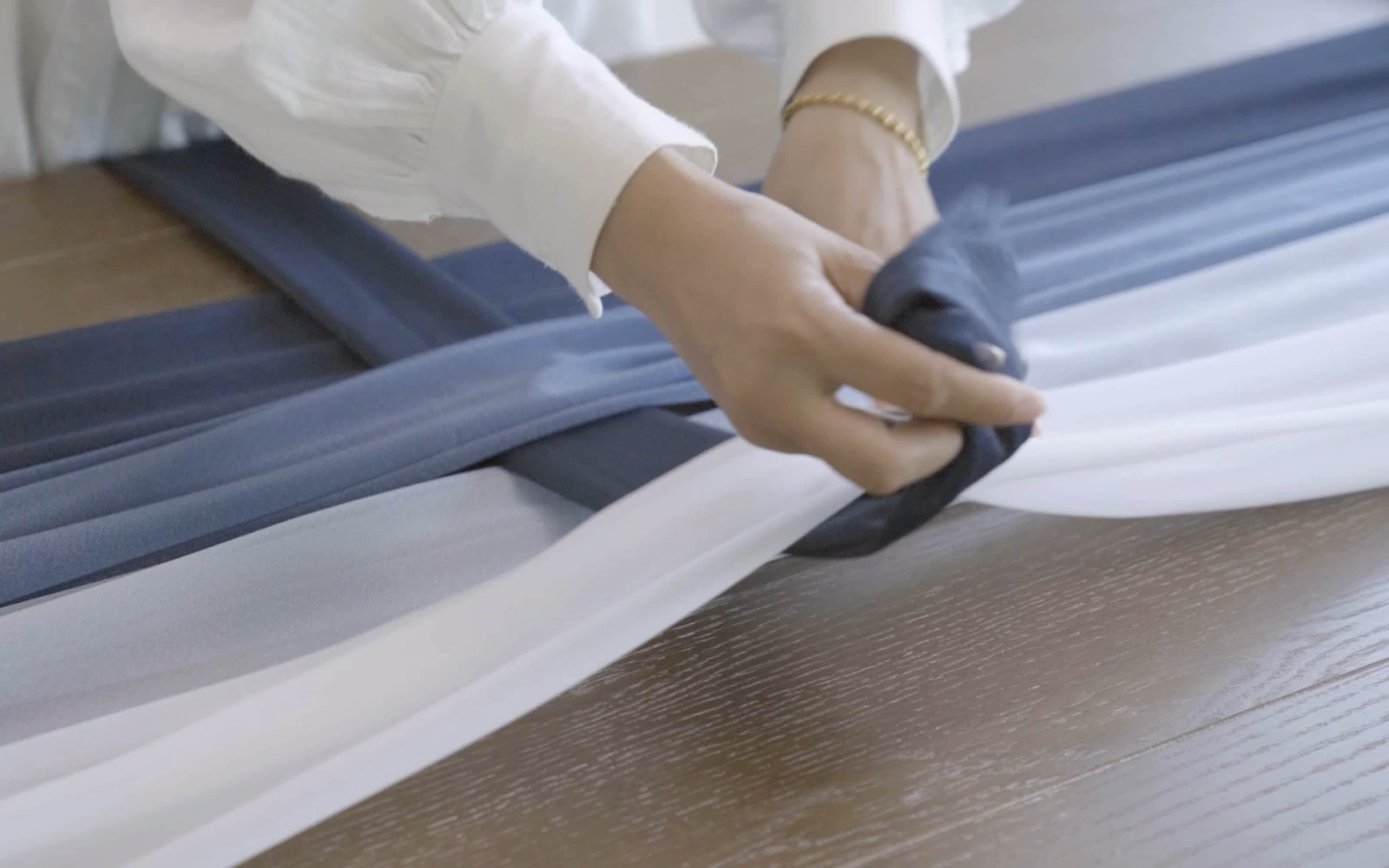 Weave Wedding Table Runner for Reception (Set of 8)