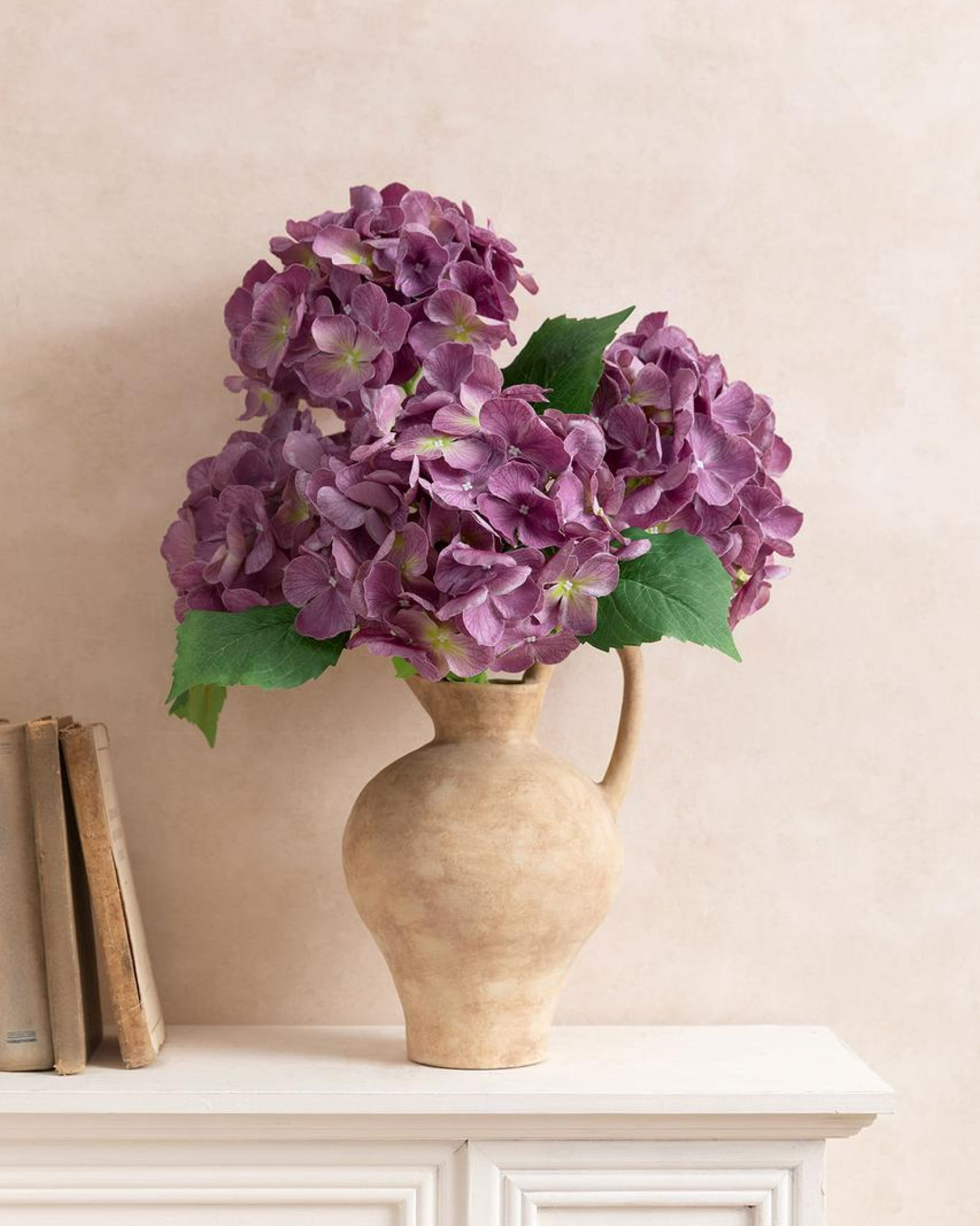 Hydrangeas with Stem - Purple