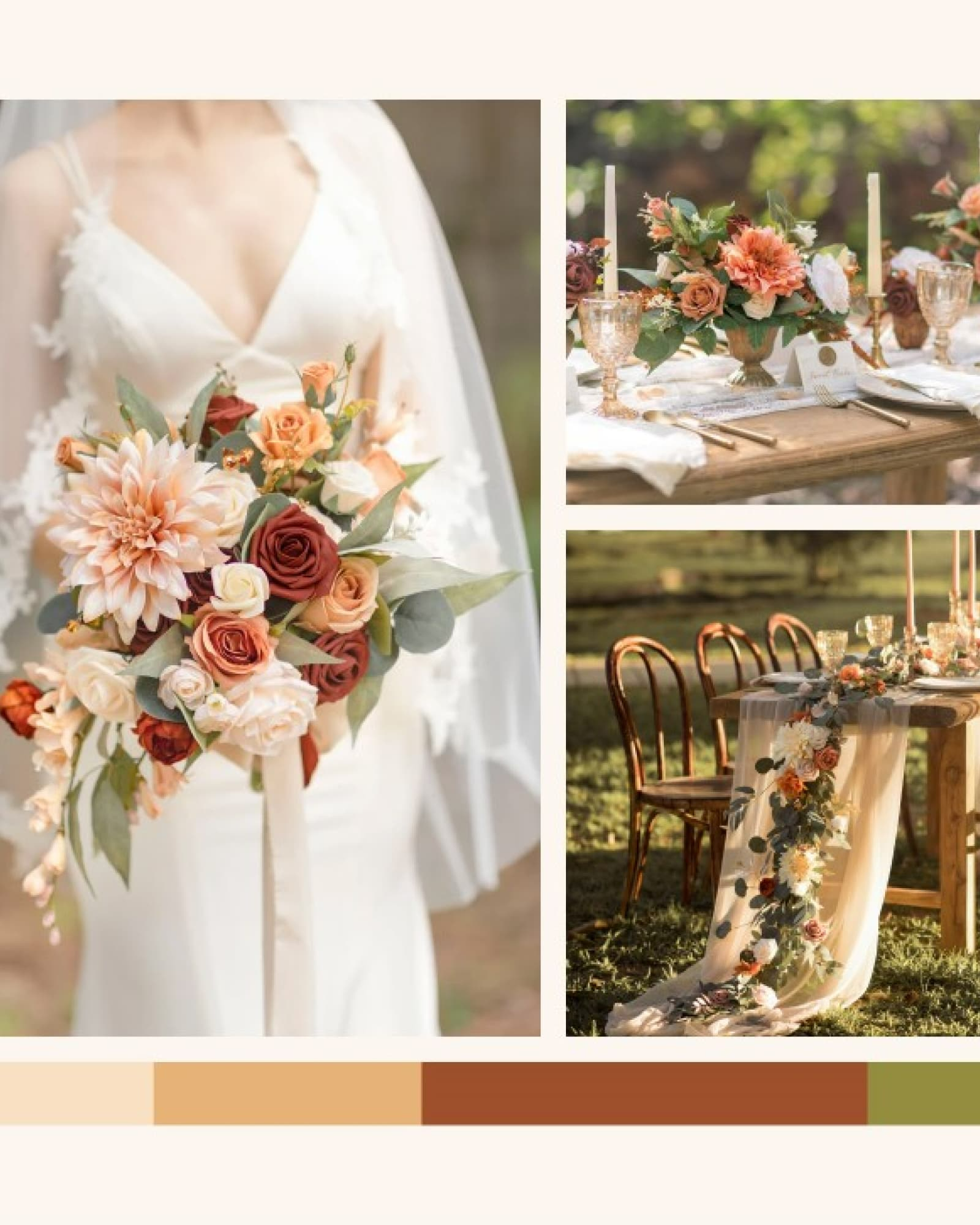 Sunset Terracotta Wedding