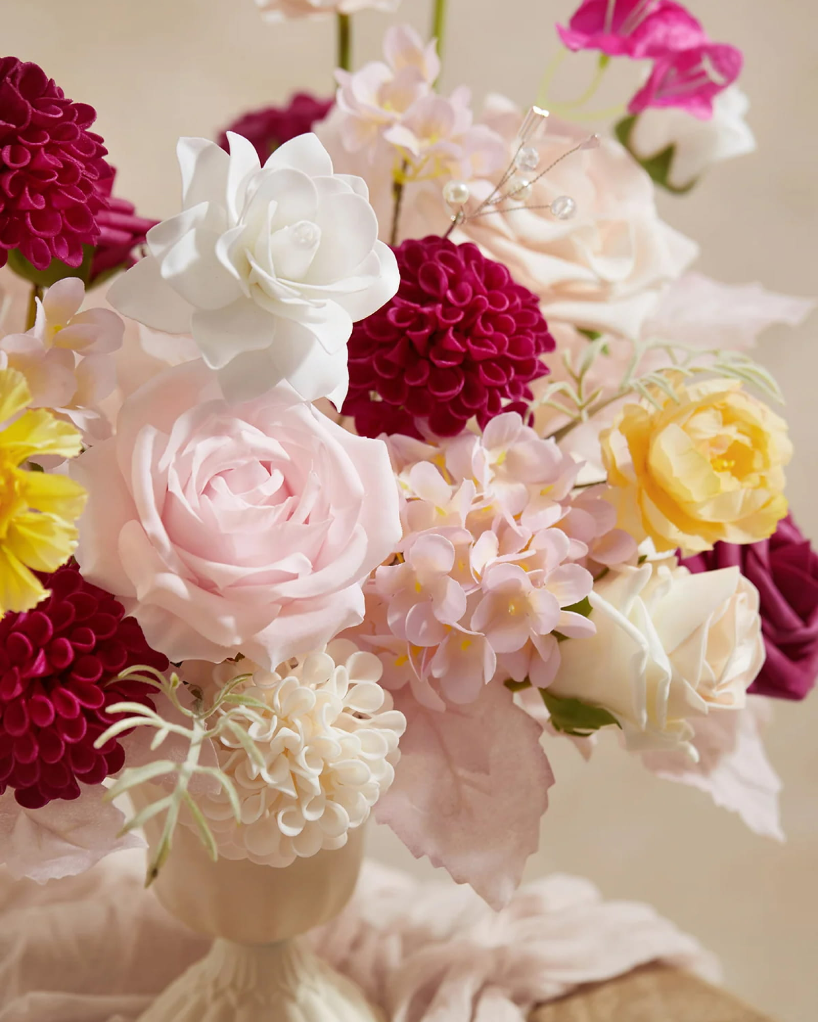 Hydrangeas - Blush-pink Heirloom