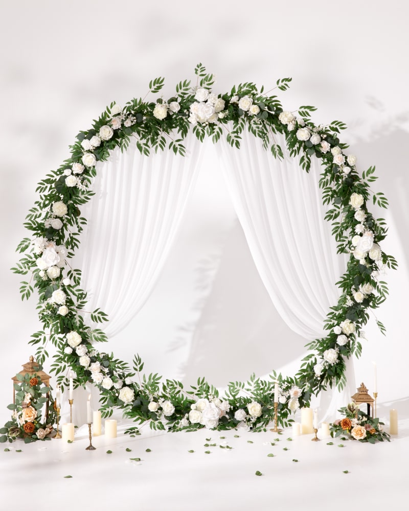 DIY Designer Flower Boxes in White & Sage