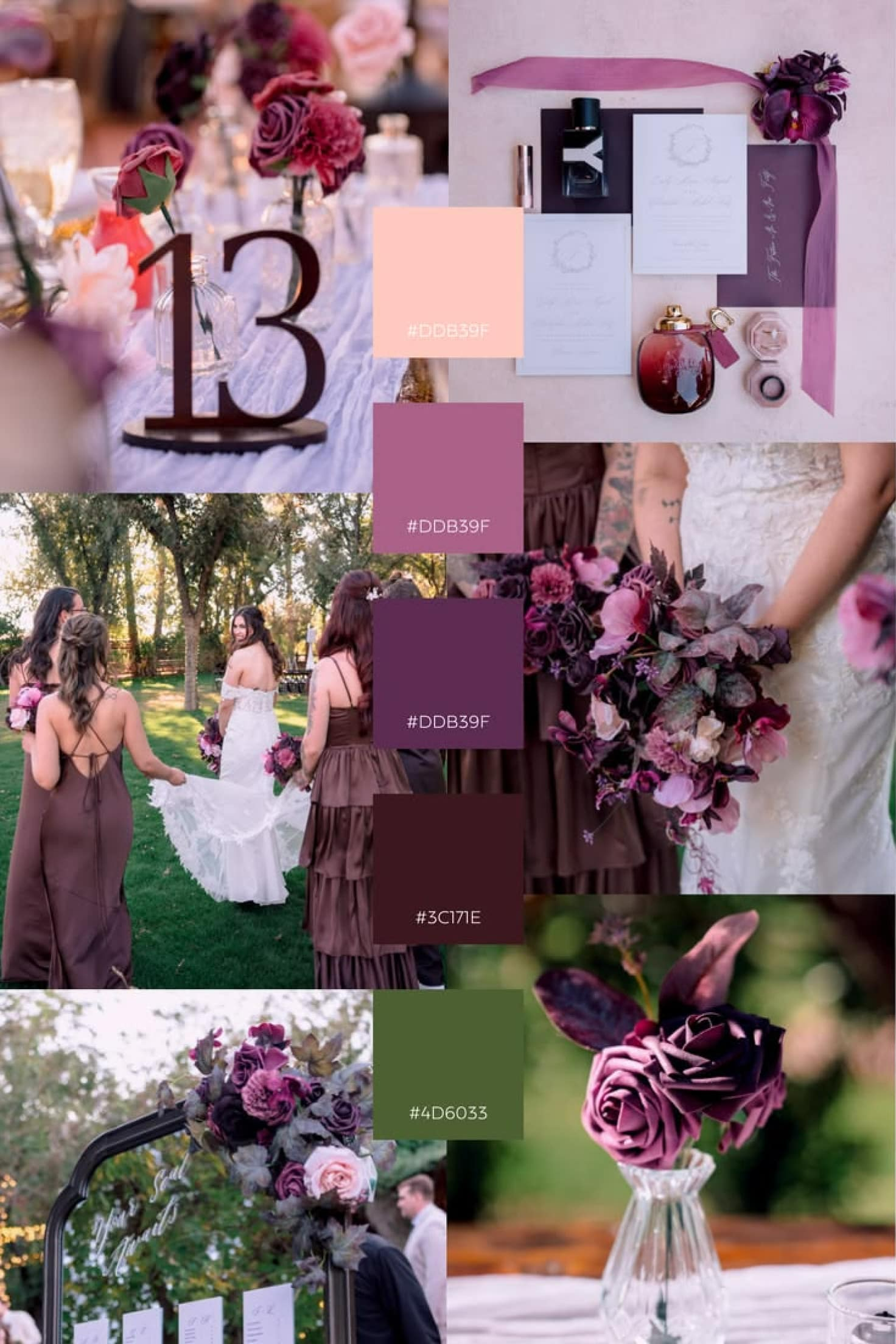Plum Velvet Wedding