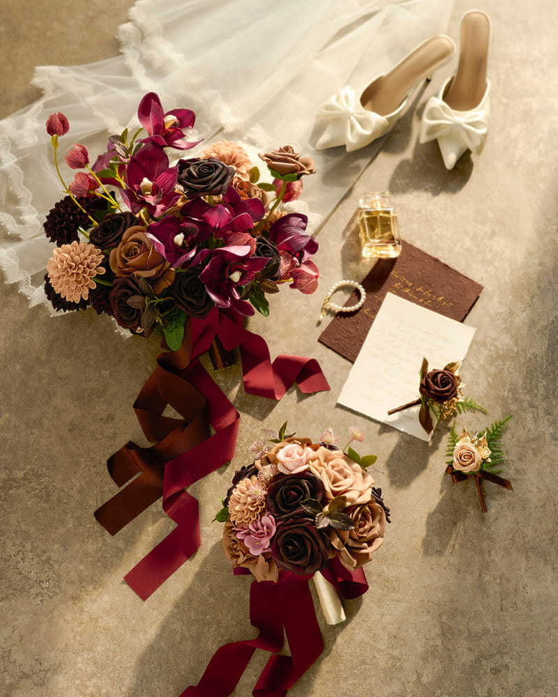 Earth & Baccara Wedding