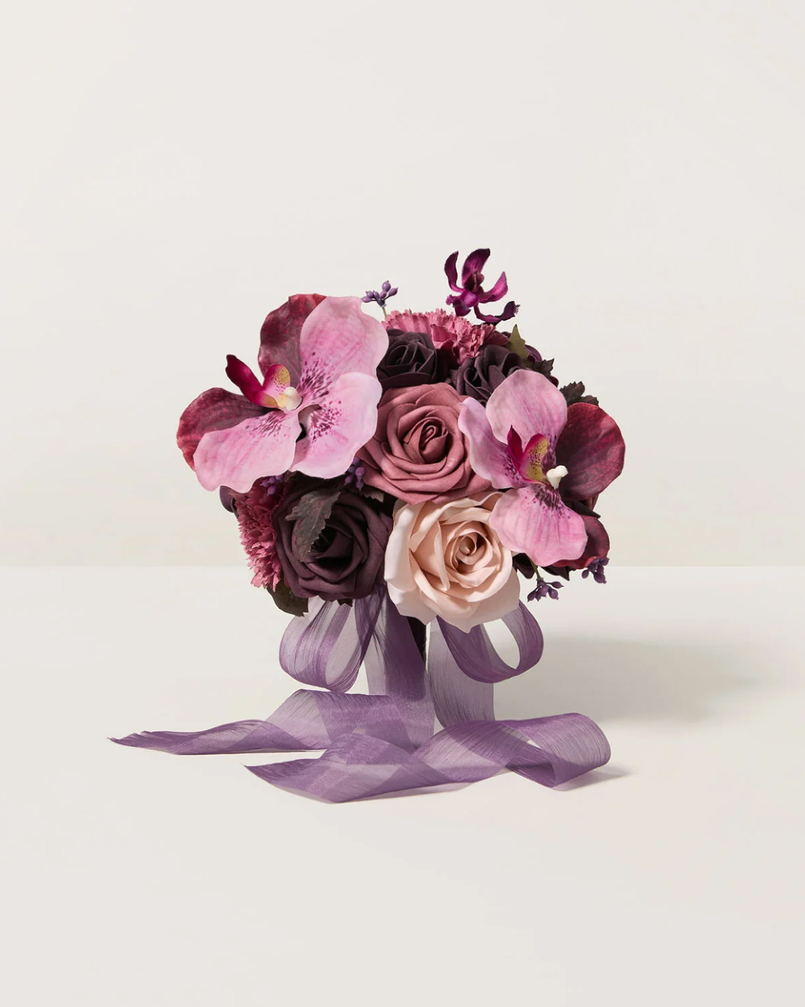 Bouquet in Plum Velvet