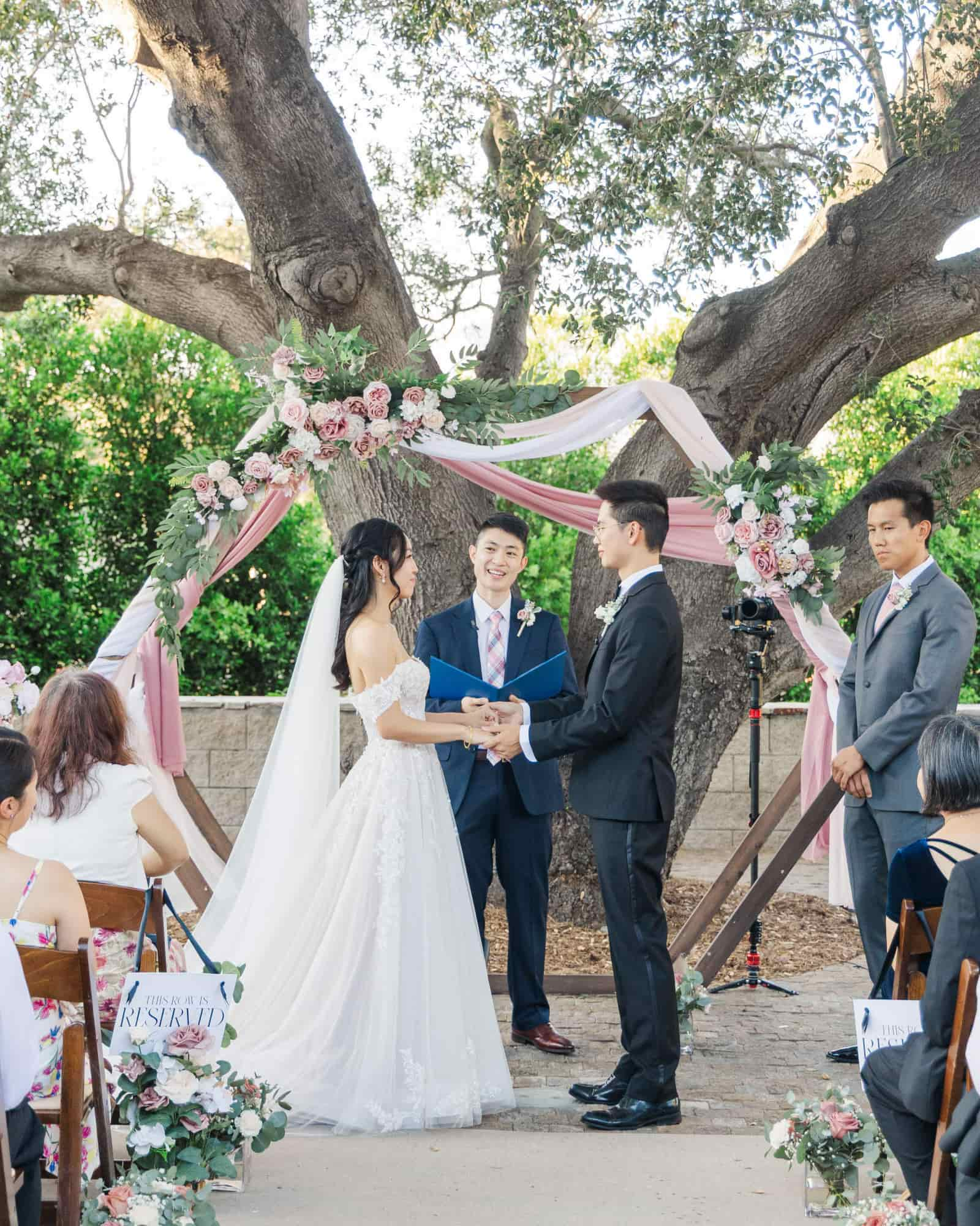 Flower Arch Decor Dusty Rose & Cream