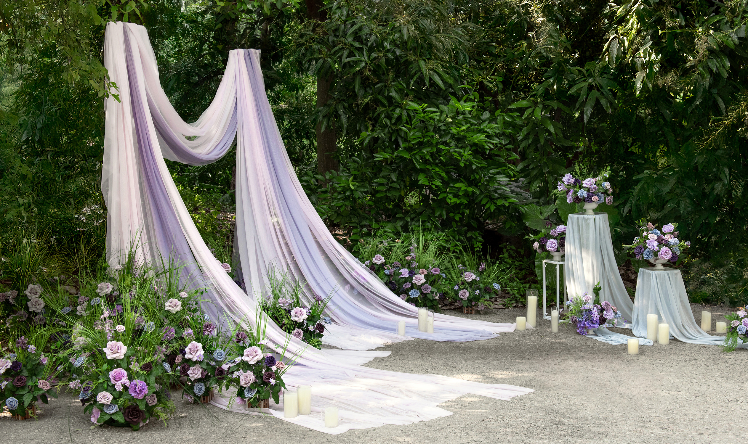 Ethereal Purple Dream Wedding