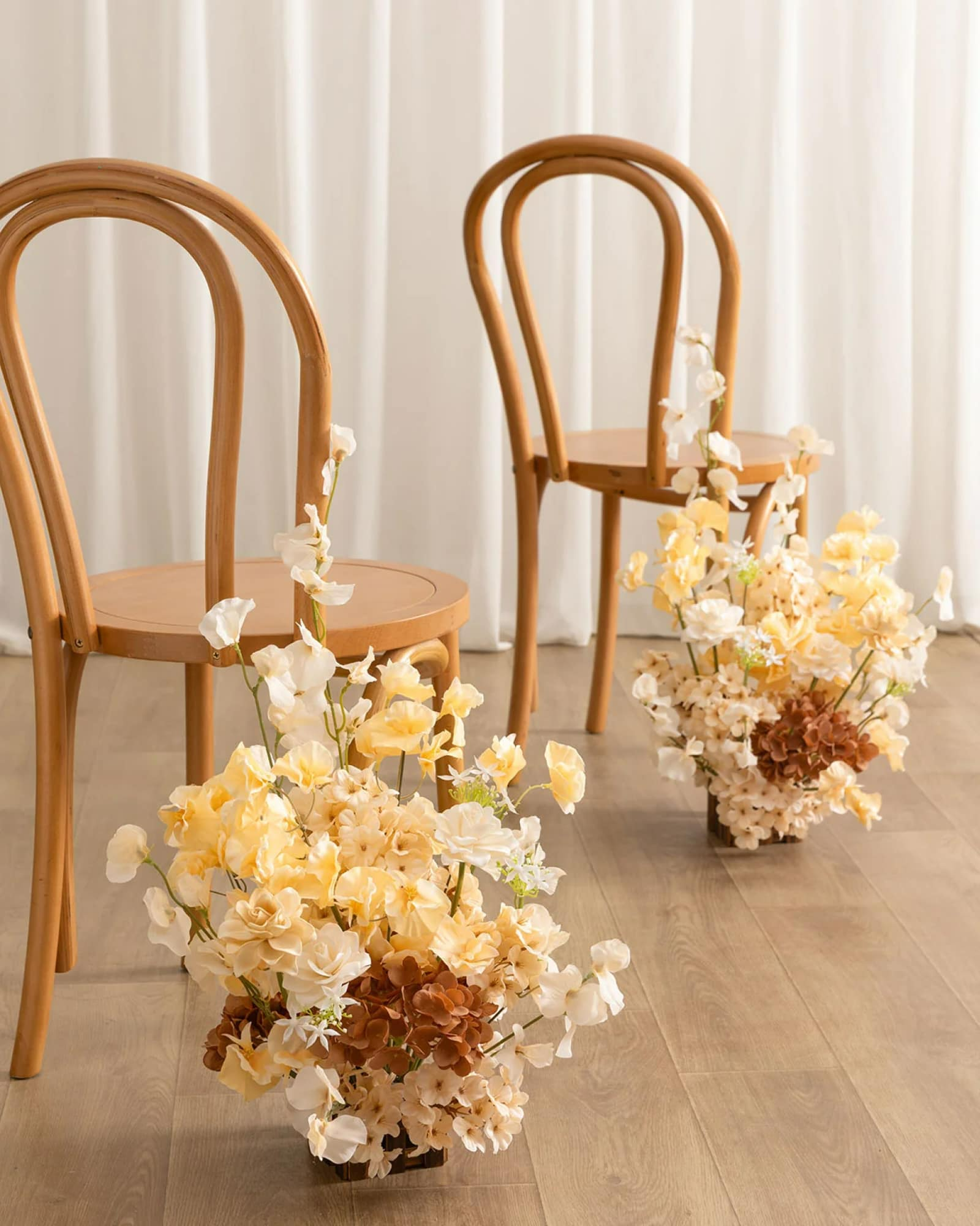 Hydrangeas with Stem - White