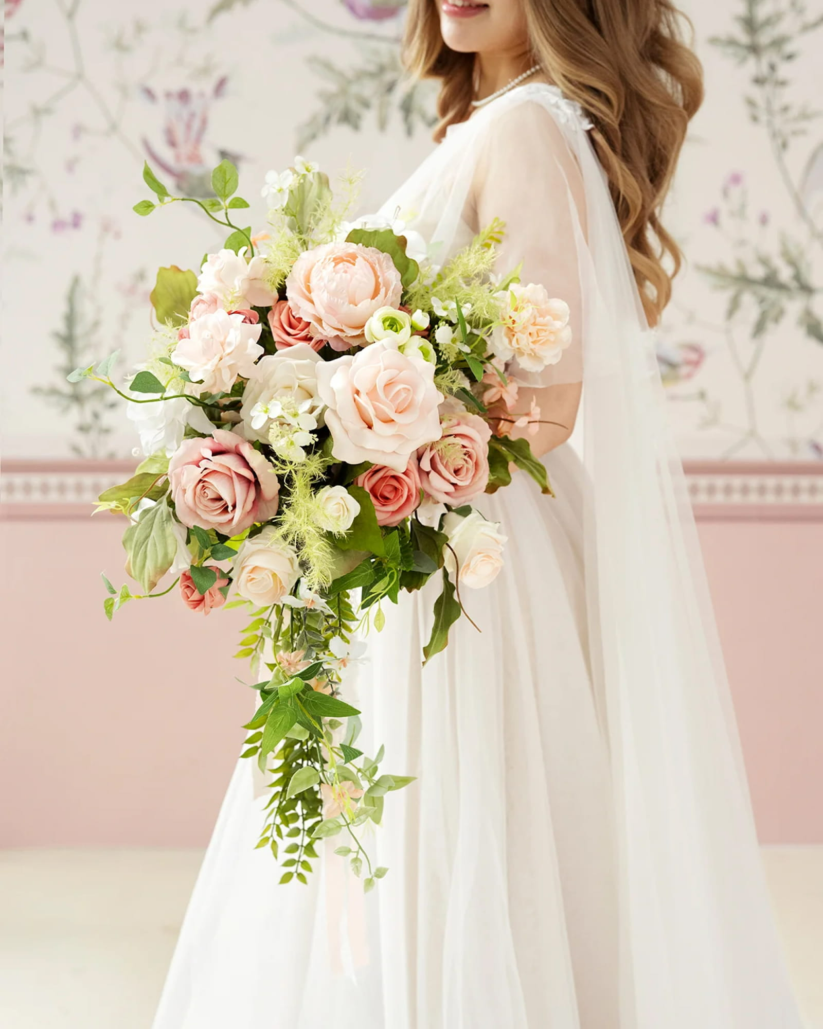 Bridal Bouquet in Garden Blush