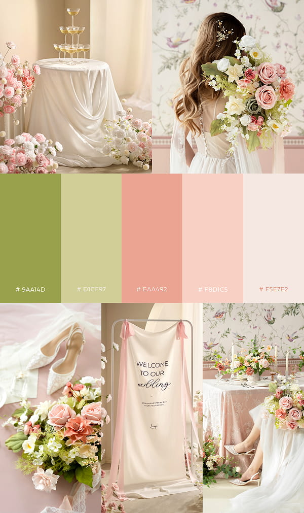 Garden Blush Wedding