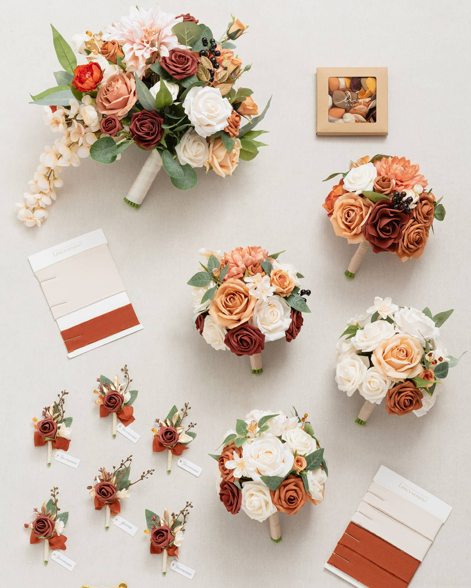 Sunset Terracotta Wedding