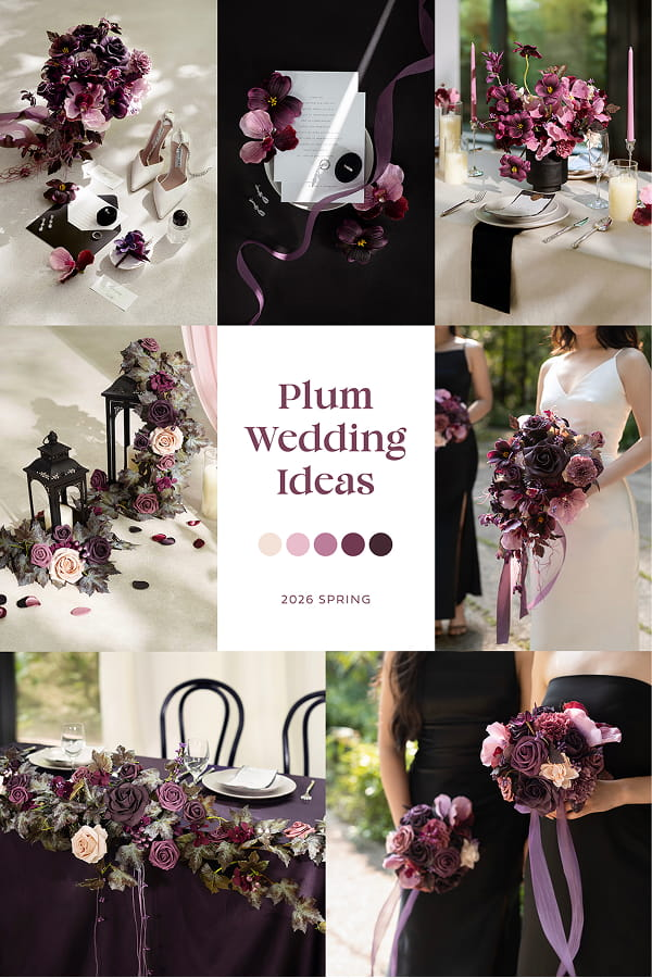 Plum Velvet Wedding