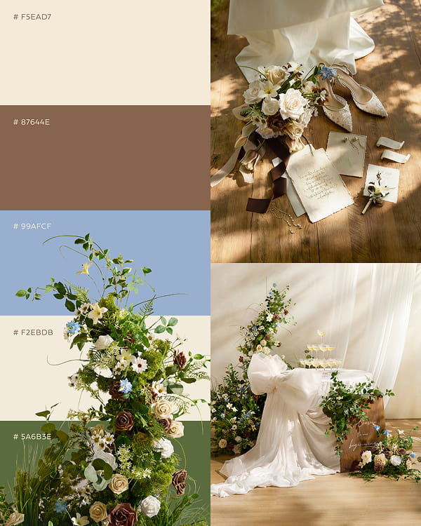Provence Brown Wedding