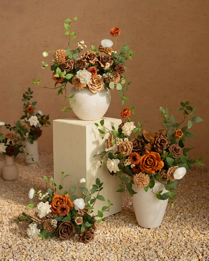 Terracotta Floral Boxes
