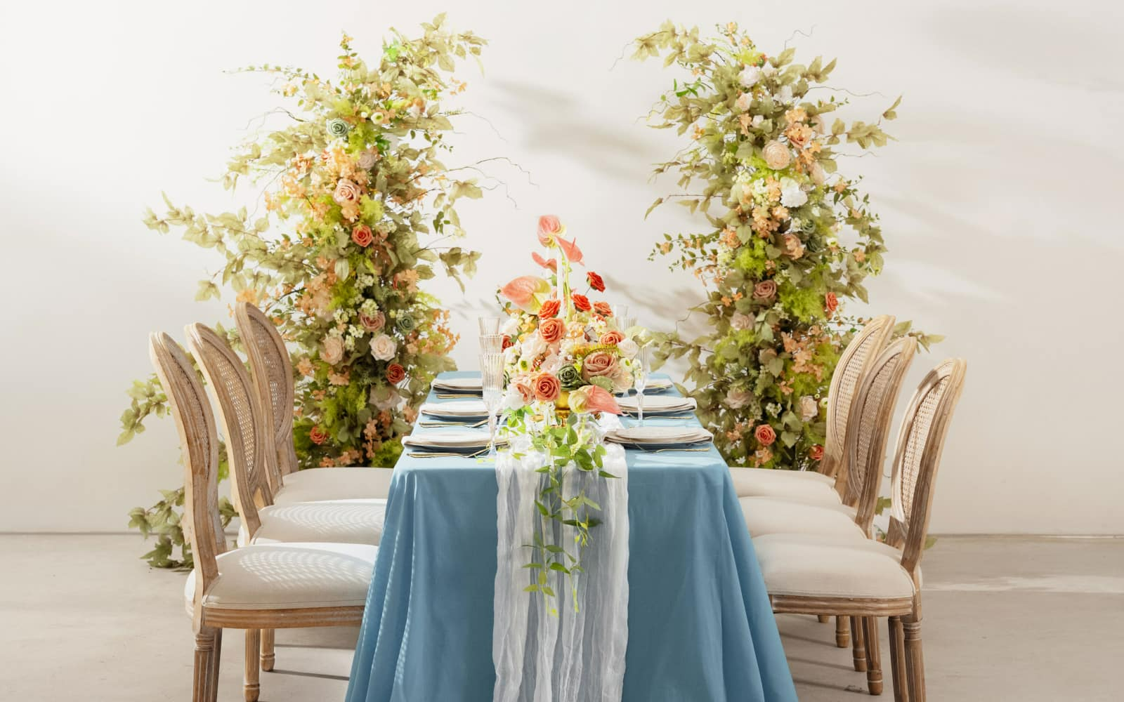 DIY Designer Flower Boxes in Garden Blush