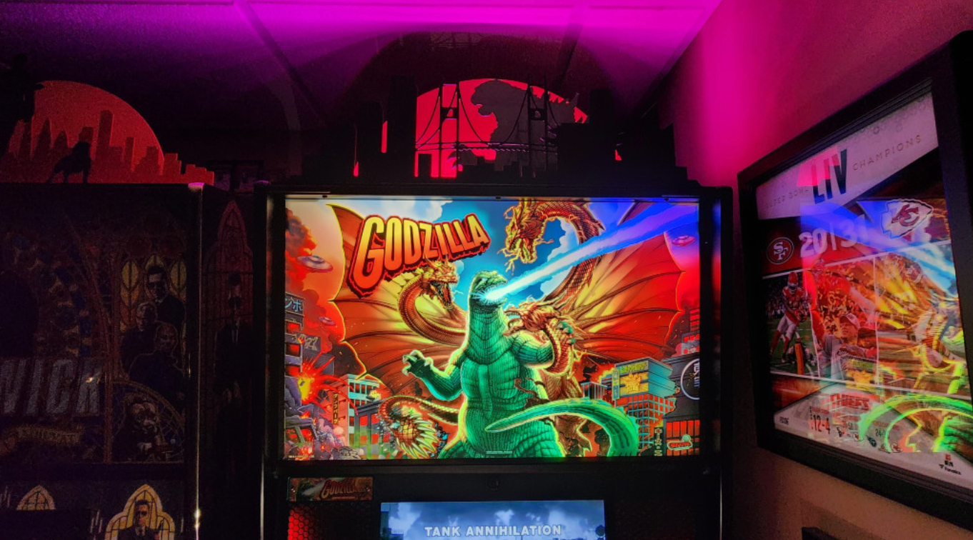 Godzilla Pinball Topper