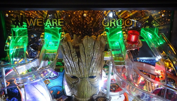 Guardians of the Galaxy Pinball Ramp Illumination