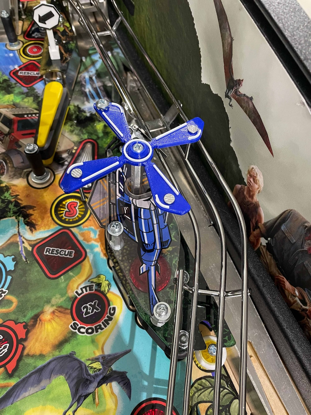 Jurassic Park Helicopter Blade