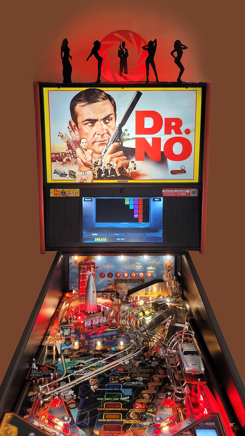 007 Pinball topper