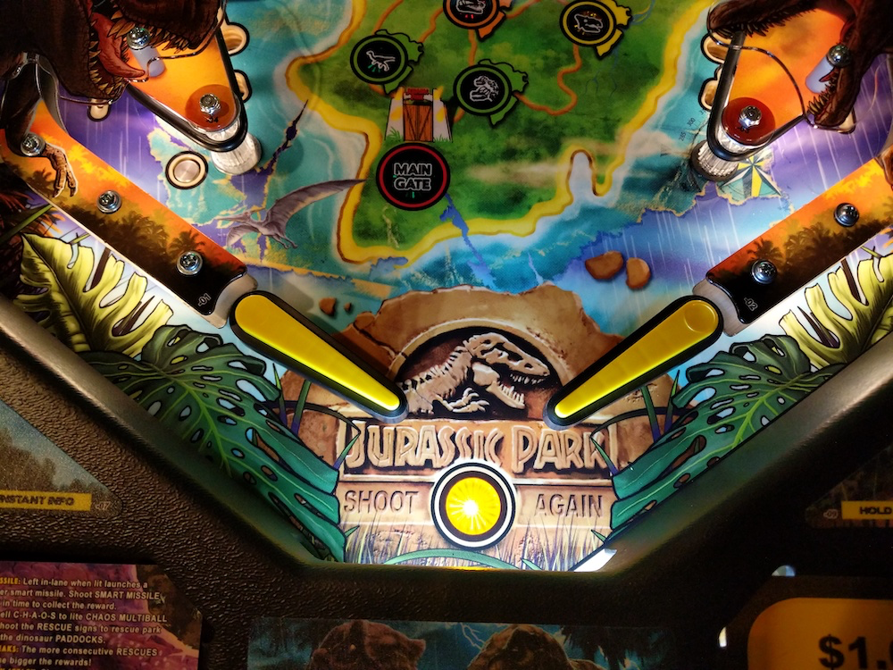 Jurassic Park Pinball Trough Lighting Kit