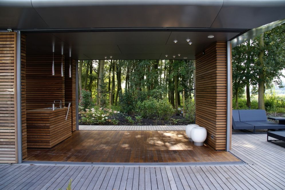 moderne wilde tuin