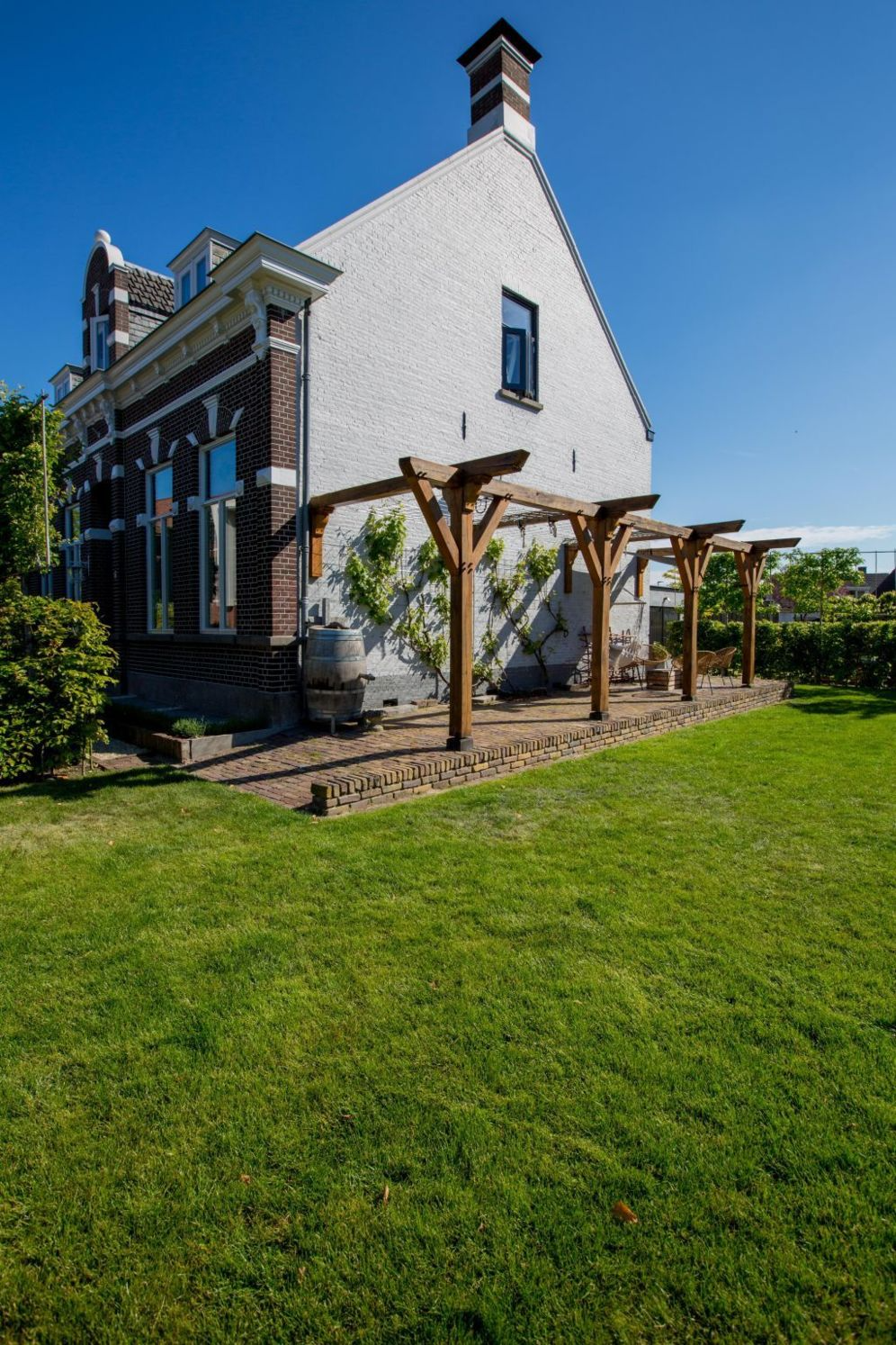 eikenhouten pergola