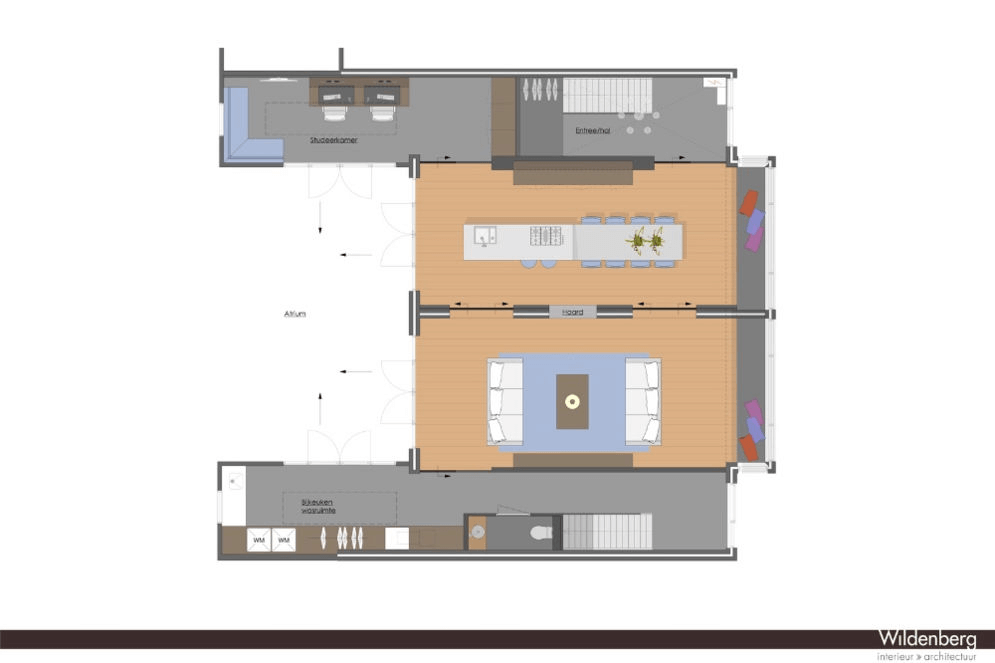 van twee jaren'30 huizen naar één grote