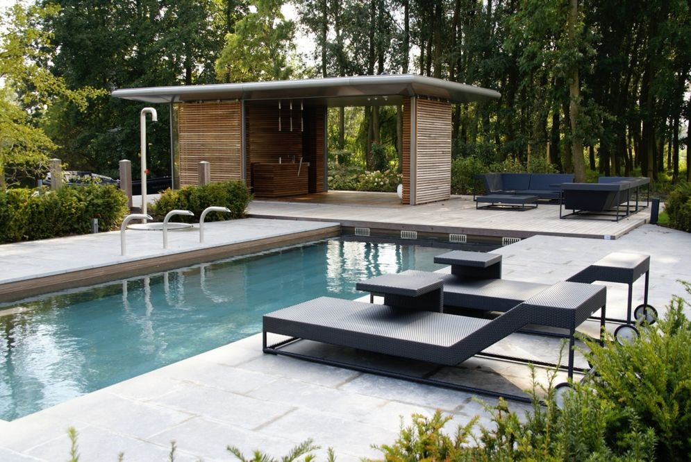 moderne wilde tuin