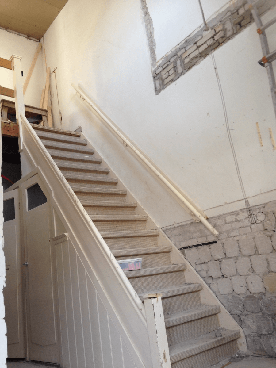 van twee jaren'30 huizen naar één grote