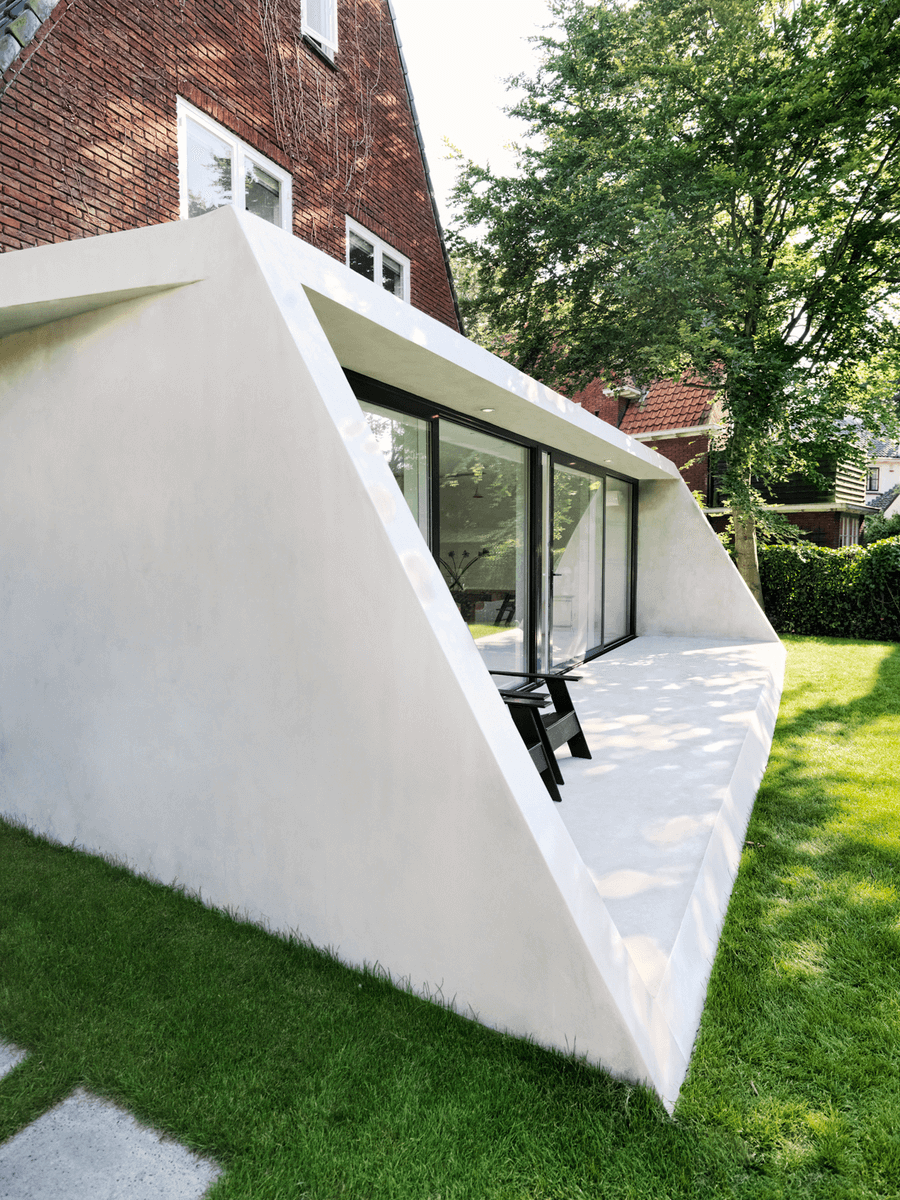 aanbouw jaren '30 huis
