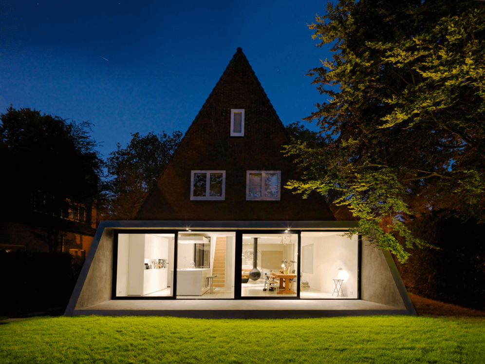aanbouw jaren '30 huis