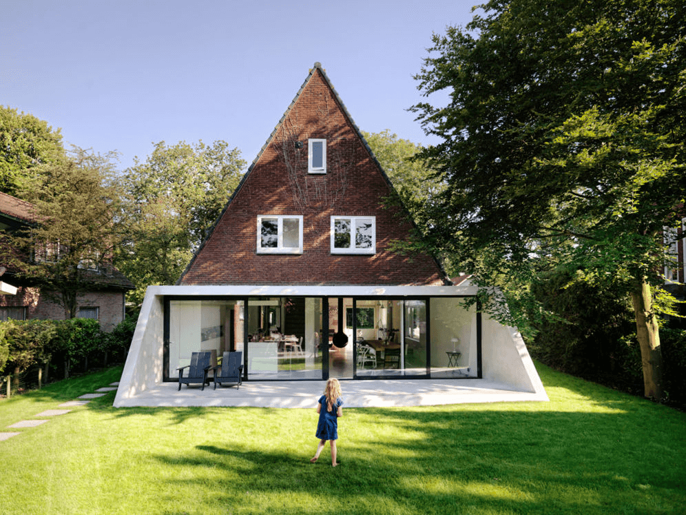 aanbouw jaren '30 huis