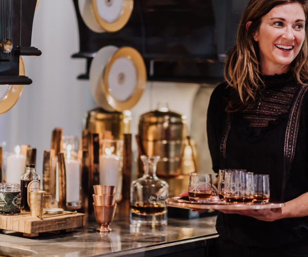 Pappy Van Winkle inspired bar and home accessories