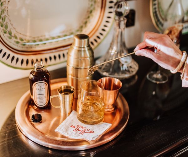 Pappy Van Winkle Inspired Barware