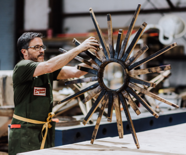 The Woodshop: Pappy Van Winkle Bourbon Barrels reimagined