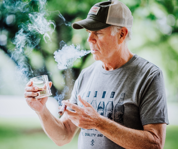 Pappy Van Winkle Cigar Ritual