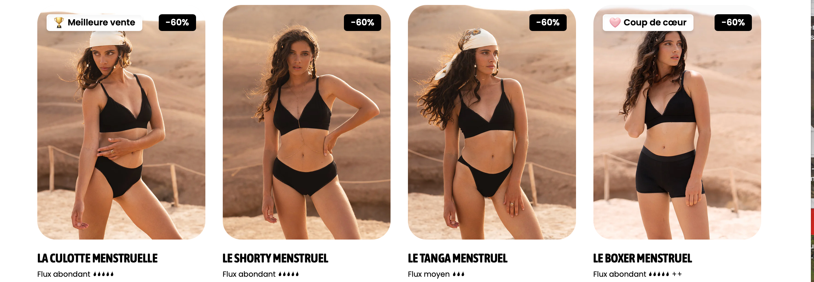 produits de la marque Eve and co