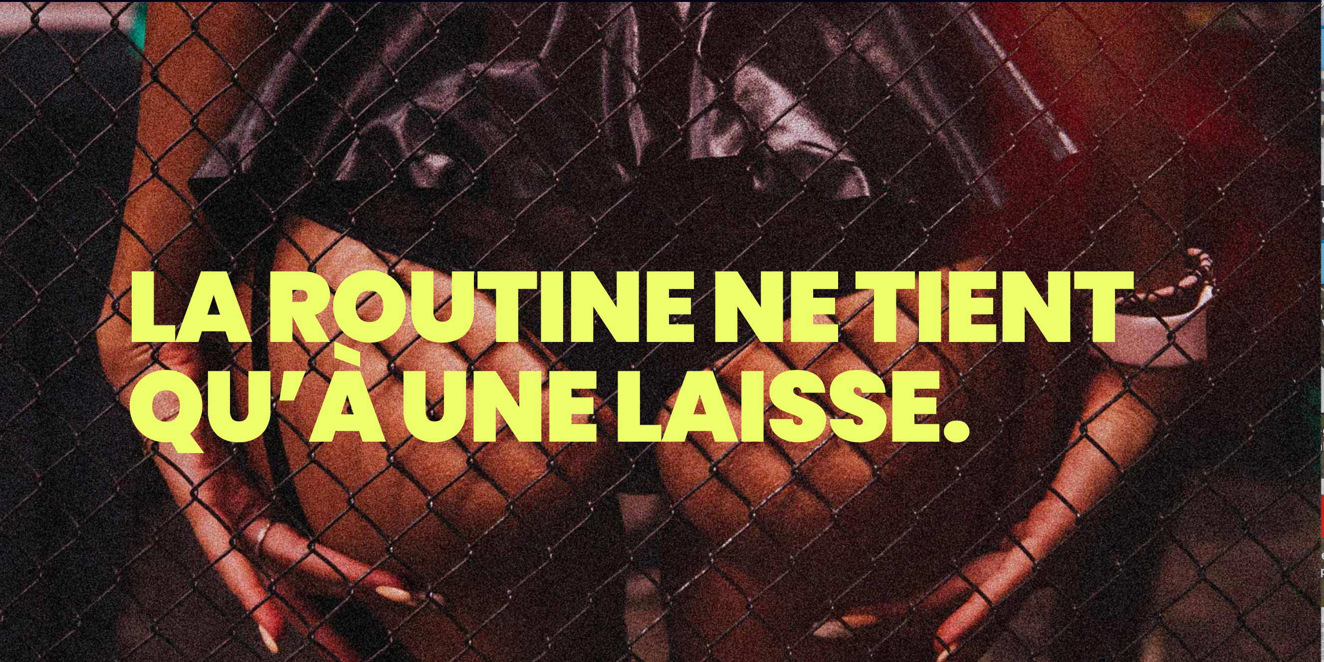 illustration femme cuir de la section BDSM du site Wyylde