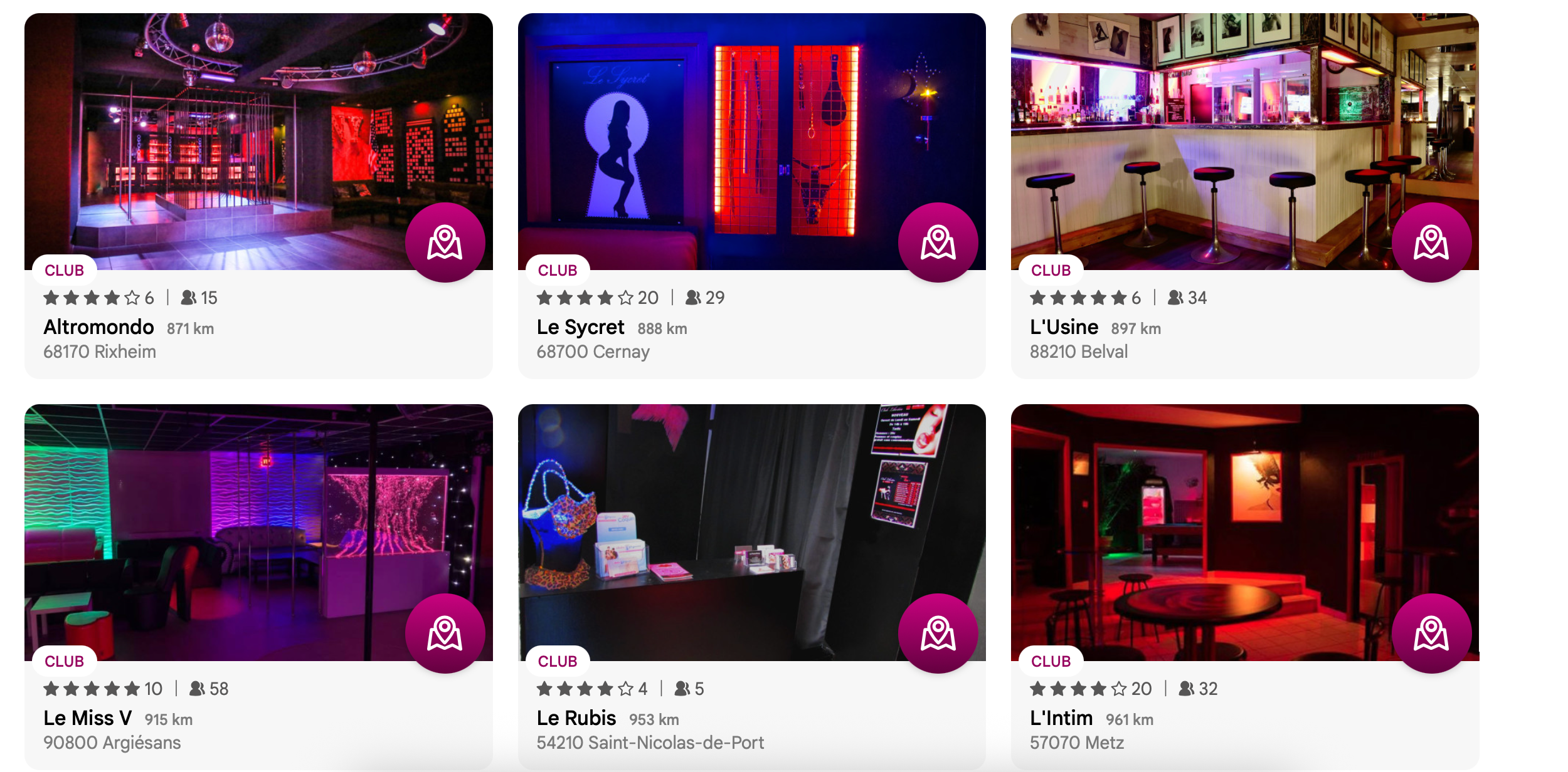 image de l'annuaire des clubs échangistes de votre région sur sexylib