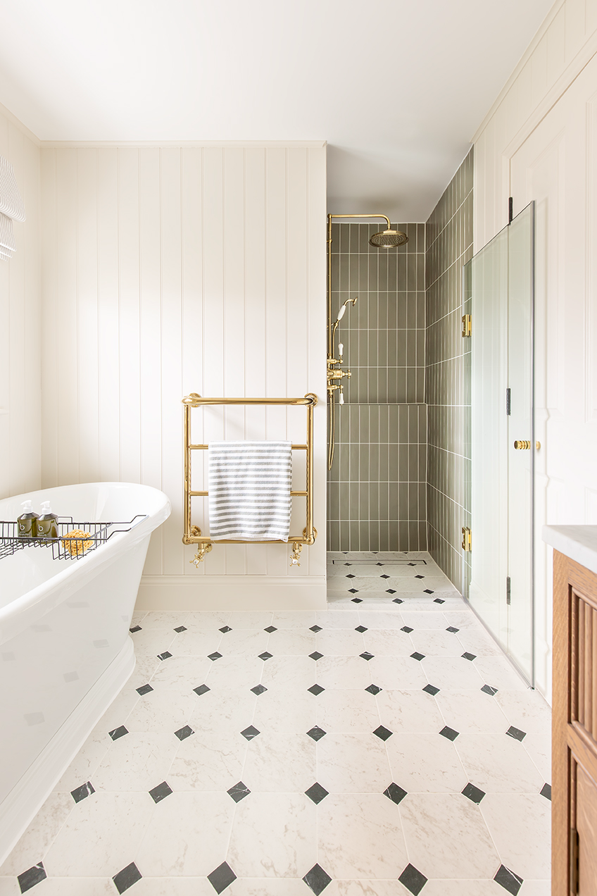 Berrittini Manoir Marble Effect Bathroom Tiles